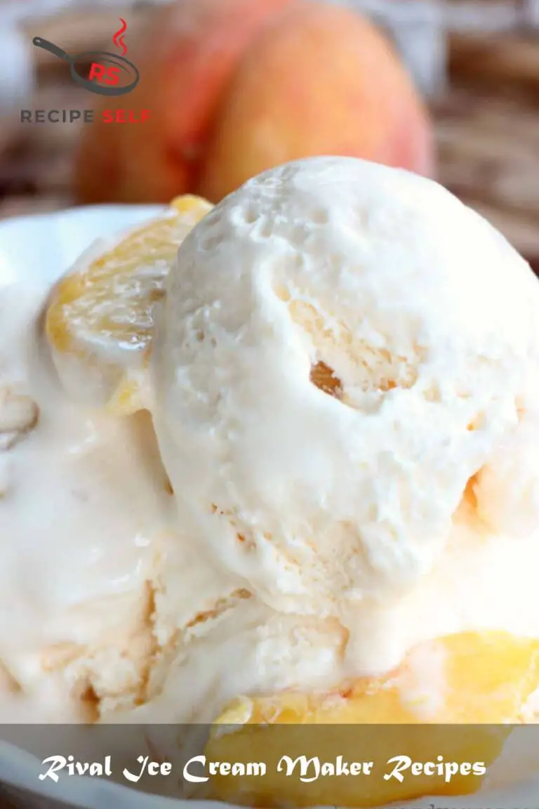 3 Rival Ice Cream Maker Recipes October Recipe Self