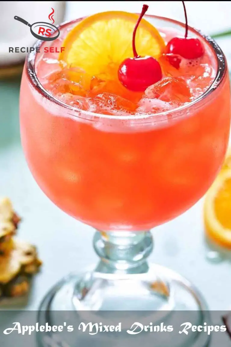3 Applebee's Mixed Drinks Recipes August Recipe Self