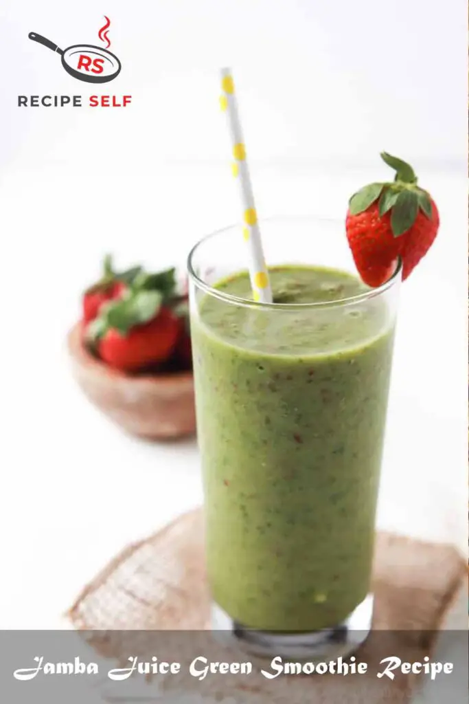 Jamba Juice Green Smoothie Recipe | August | Recipe Self