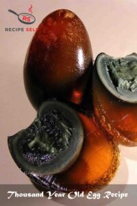 Thousand Year Old Egg Recipe Thousand Year Old Egg Recipe