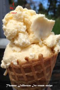 Thomas Jefferson Ice cream recipe Thomas Jefferson Ice cream recipe