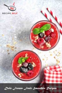 Dole Frozen Fruit Smoothie Recipes Dole Frozen Fruit Smoothie Recipes