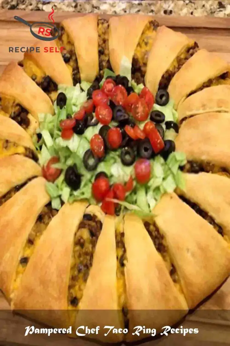 2 Pampered Chef Taco Ring Recipes November Recipe Self