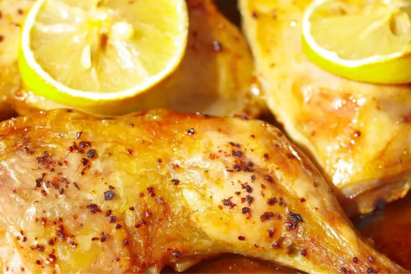 Crockpot Lemon Garlic Chicken