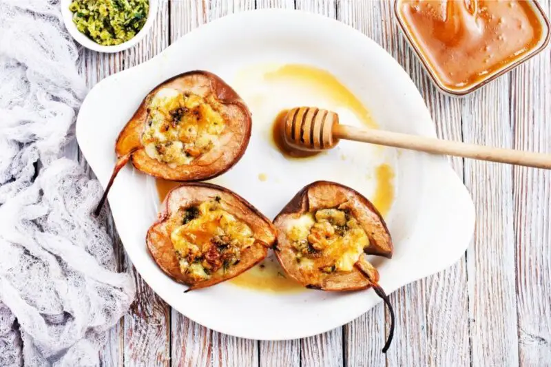 Easy Baked Pears With Amaretti Recipe From BBC Good Food