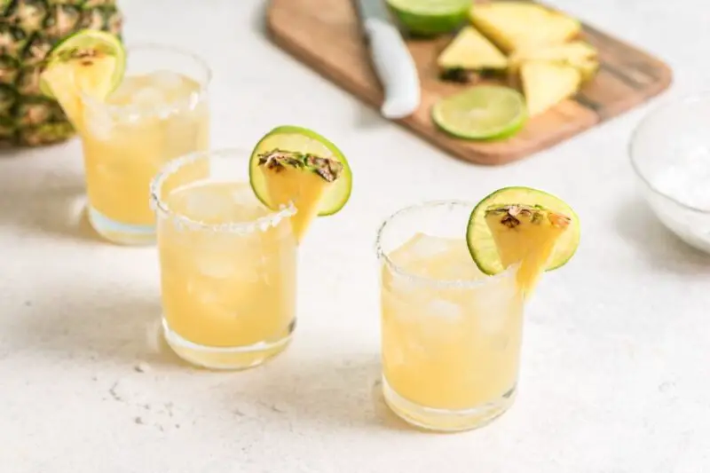 Perfect Pineapple Margaritas