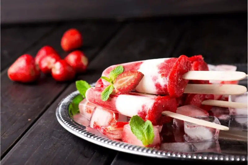 Strawberry Yogurt Popsicles Recipe From This Healthy Table