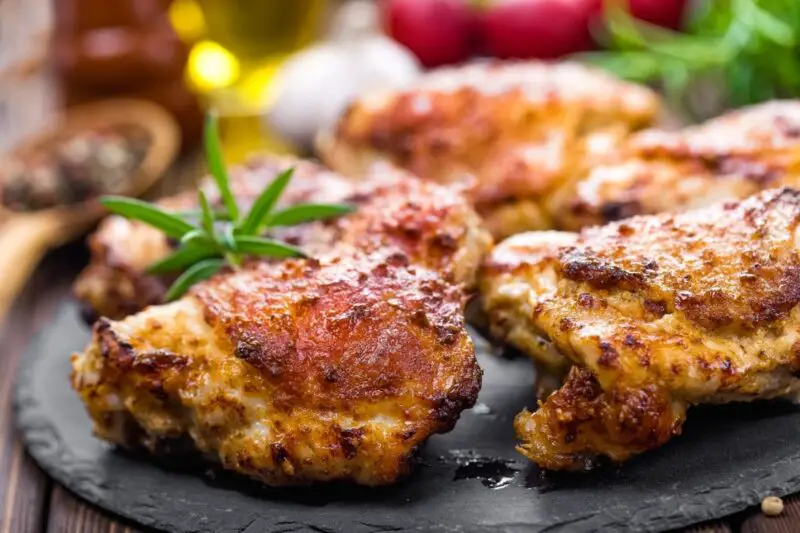 15 Festive Christmas Chicken Recipes Your Family Will Love Holiday Broiled Chicken (With Pesto and Romesco Sauce)