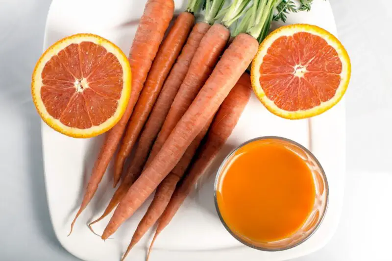 Carrot Blood Orange Juice 