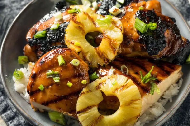 Grilled Hawaiian Barbecue Chicken