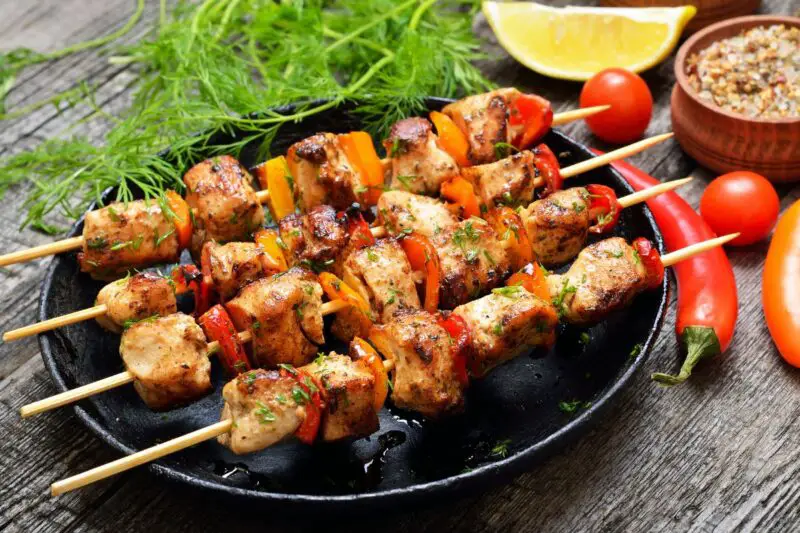 15 Juicy Diced Chicken Recipes To Make At Home Hawaiian Chicken Kebabs