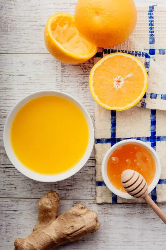 Orange, Honey and Turmeric Vitamin C Shoot