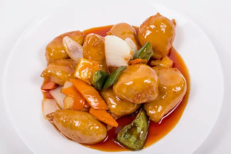 15 Juicy Diced Chicken Recipes To Make At Home Sweet and Sour Chicken Balls