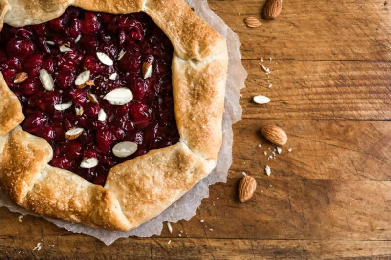 Cherry And Almond Galette 